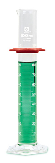 VEEGEE Pack of 10mL Cylinders Graduated Class B Sibata To Contain (4 per pack) 2351-10