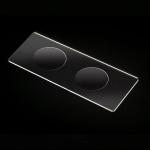Microscope Slides, Glass, 25 x 75mm, 90� Ground Edges with Safety Corners, Double Cavity, 72/Box, 20 Boxes/Case (10 Gross)