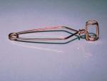 TEST TUBE CLAMP, STEEL WIRE, BRASS FINISH, WITH FINGER GRIPS MLS Model #TTCL03