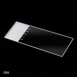 Microscope Slides, Glass, 25 x 75mm, 90 Ground Edges, Frosted, 1 End, 1 Side, 72/Box, 2 Boxes/Case (1 Gross) #1304-144