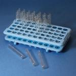 Grip Rack, Rack with Tube Grippers for up to 17mm Tubes, 50-Place, Autoclavable, Orange 456921
