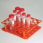 Rack, for 15mL and 50mL Centrifuge Tubes, ABS, Orange 456930