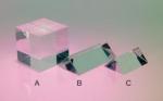 RIGHT ANGLE PRISM, 50X 25 X 35MM, ACRYLIC Model #PAR050