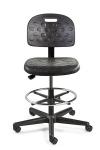 Bevco Value-line V7 Series Breva, Polyurethane Chair, 5-Star Black Nylon Base, 18 #V7507CC
