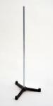 TRIANGULAR SUPPORT STAND W/ROD, CAST IRON, 3