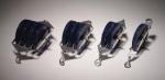 PULLEYS, QUADRUPLE Model #PULQ04