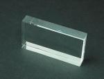 RECTANGULAR BLOCK, 75 X 50 X 15MM, ACRYLIC Model #RCB075