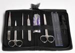 DISSECTING INSTRUMENTS SET, ECONOMY SET OF 7 IN VINYL POUCH  MLS - DSET07