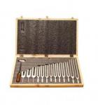 TUNING FORK, BOXED SET OF 13 13, 100 Hz to 4096 Hz MLS Model #TFBOX13