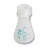 WIDE-MOUTH ERLENMEYER FLASK, PP, 500ML, PACK OF 12, MLS - FP0500