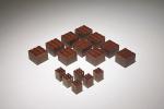 EMBEDDING BLOCKS, 1" X 1" X 3/4" , PK of 10, MLS - EB0004