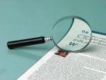 HAND LENS, METAL FRAME, 50MM DIA Model #MFG050