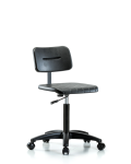 Core Polyurethane Chair - Medium Bench Height with Casters BPMBCH-RG-NF-RC