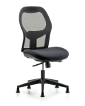 Executive Windrowe Mesh Back Chair with Stationary Glides EXE-MDHCH-RG-H0-A0-RG