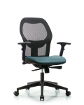Executive Windova Mesh Back Chair with 3D Adjustable Arms, Storm Supernova Seat, & Casters EXE-VMDHCH-RG-H0-A2-RC-8822