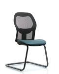 Executive Windova Mesh Back Guest Chair with Storm Supernova Seat GEXE-VMDHCH-RG-H0-A0-RG-8822