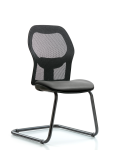 Executive Windova Mesh Back Guest Chair with Sterling Supernova Seat GEXE-VMDHCH-RG-H0-A0-RG-8840