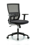 Modern Oxford Mesh Back Chair with 3D Adjustable Arms & Casters MOD-MDHCH-RG-C1-A2-RC