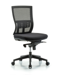 Modern Oxford Mesh Back Chair with Knee-Bend Control & Casters MOD-MDHCH-RG-C2-A0-RC