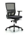 Modern Oxford Mesh Back Chair with Knee-Bend Control, 3D Adjustable Arms, & Casters MOD-MDHCH-RG-C2-A2-RC