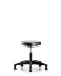 Polyurethane Stool - Desk Height with Casters PDHSO-RG-RG