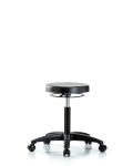 Polyurethane Stool - Medium Bench Height with Casters PMBSO-RG-NF-RC