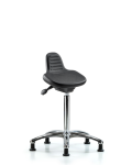 Polyurethane Sit-Stand Chrome - Standing Height PSTSS-CR-NF-RG