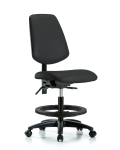 Vinyl Chair - Medium Bench Height with Medium Back VMBCH-MB-RG-T0-A0-BF-RC-8540