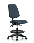 Vinyl Chair - Medium Bench Height with Medium Back VMBCH-MB-RG-T0-A0-BF-RC-8582