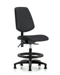 Vinyl Chair - Medium Bench Height with Medium Back VMBCH-MB-RG-T0-A0-BF-RG-8540