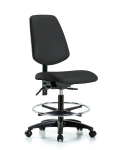 Vinyl Chair - Medium Bench Height with Medium Back VMBCH-MB-RG-T0-A0-CF-RC-8540