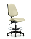 Vinyl Chair - Medium Bench Height with Medium Back VMBCH-MB-RG-T0-A0-CF-RG-8501