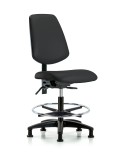 Vinyl Chair - Medium Bench Height with Medium Back VMBCH-MB-RG-T0-A0-CF-RG-8540
