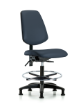 Vinyl Chair - Medium Bench Height with Medium Back VMBCH-MB-RG-T0-A0-CF-RG-8582