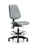 Vinyl Chair - Medium Bench Height with Medium Back VMBCH-MB-RG-T0-A0-CF-RG-8840