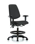 Vinyl Chair - Medium Bench Height with Medium Back VMBCH-MB-RG-T0-A1-BF-RC-8540