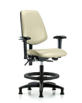 Vinyl Chair - Medium Bench Height with Medium Back VMBCH-MB-RG-T0-A1-BF-RG-8501