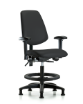 Vinyl Chair - Medium Bench Height with Medium Back VMBCH-MB-RG-T0-A1-BF-RG-8540