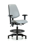 Vinyl Chair - Medium Bench Height with Medium Back VMBCH-MB-RG-T0-A1-BF-RG-8567