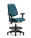 Vinyl Chair - Medium Bench Height with Medium Back VMBCH-MB-RG-T0-A1-BF-RG-8801