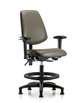 Vinyl Chair - Medium Bench Height with Medium Back VMBCH-MB-RG-T0-A1-BF-RG-8809