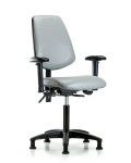 Vinyl Chair - Medium Bench Height with Medium Back VMBCH-MB-RG-T0-A1-NF-RG-8567