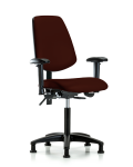 Vinyl Chair - Medium Bench Height with Medium Back VMBCH-MB-RG-T0-A1-NF-RG-8569