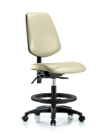 Vinyl Chair - Medium Bench Height with Medium Back VMBCH-MB-RG-T1-A0-BF-RC-8501