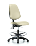 Vinyl Chair - Medium Bench Height with Medium Back VMBCH-MB-RG-T1-A0-CF-RC-8501