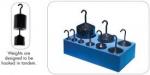 HOOKED BLACK ENAMEL WEIGHT SET OF 9,1 OF 10G,50G,100G,500G,1000G, 2 OF 20G & 200G,  MLS-WHSBE9 #