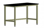 Steel Laboratory Table, Adjustable Height 28"-35",ADI Series, Model T22101-4830 