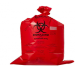 2 mil polypropylene 08x12 (inches) RED Autoclavable Biohazard Bags specifically designed for use in Biosafety Level 3 & 4 ( BSL 3 & 4 ) research labsfor  hazardous waste handling , 100/case MLS-1212-0812