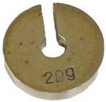 Slotted Weight Brass 200gm MLS-80-200