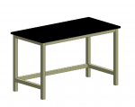 Steel Laboratory Table, ADI Series, Model T21101-4830 , 35" High
